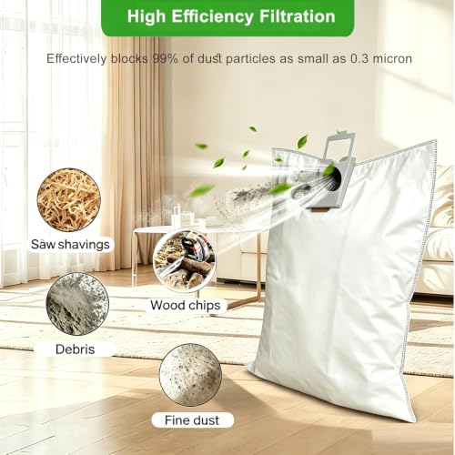 10 Pack 496186 Vacuum Bags for Festool CT 36 CTL 36 CTM 36 SelfClean