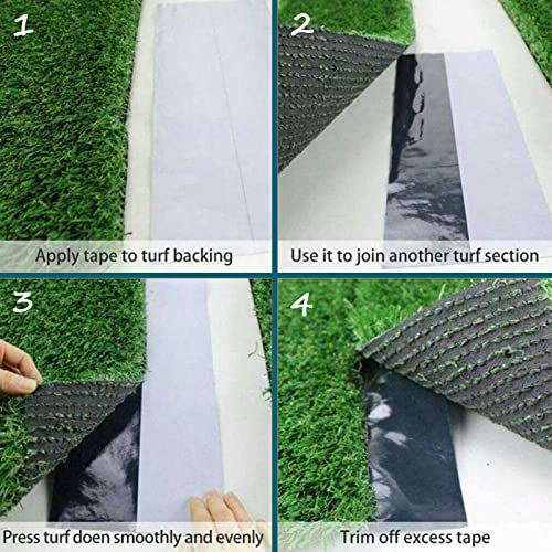 Turf Tape Artificial Grass Tape Self Adhesive 6" x 65.6' - size: Single-sided 6 in x 65.6 ft