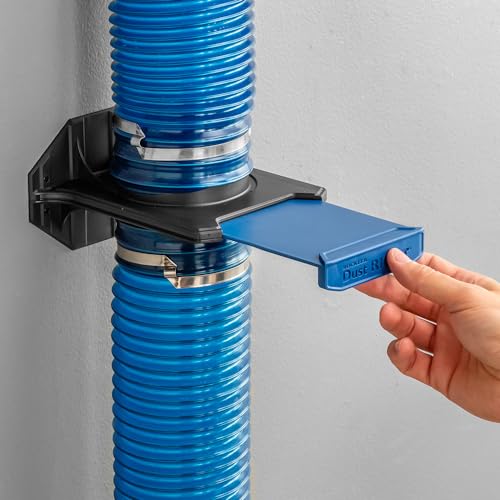 Rockler 4" Ready-Mount Self-Cleaning Blast Gate - High Airflow System