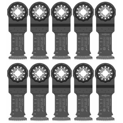 Bosch OSL114JF-10 1-1/4" Bi-Metal Blades for Multi-Tool (10-Pack) - size: 1-1/4 in