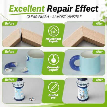 Fast & Control Medium Super Glue 120g, All-Purpose Cyanoacrylate CA Glue - size: 4 oz
