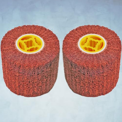 JONAS C 2 Pcs 4.7" x 4" 60 Grit Surface Conditioning Drum - style: 60 grit