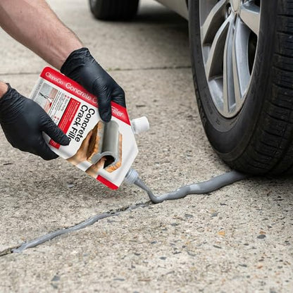 Concrete Crack Filler 4-Pack 4.4LB Grey - style: 4 Pack/ 4.4LB