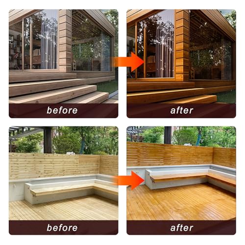 Pure Tung Oil for Wood Finishing with Wood Brush, Premium Wood Oil - Waterproof Wood Sealer Indoor and Outdoor, Tung Oil for Unfinished Bare Wood, Such as Wood Furniture, Wood Floors (16 Ounces) - size: 1 Pound
