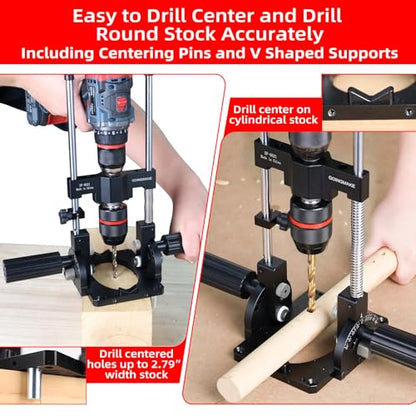 GOINGMAKE Portable Drill Guide,Portable Drill Press