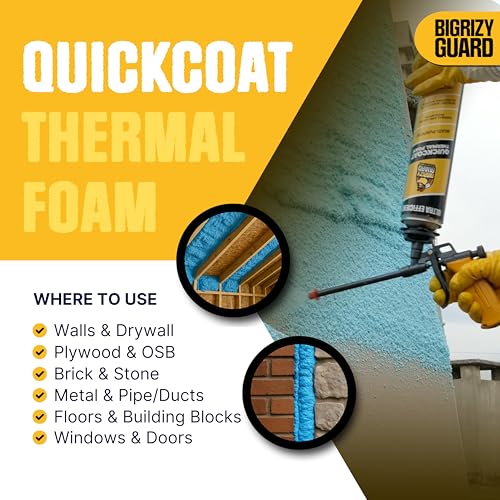 Spray Foam Insulation Kit, 12 Pack, Cleaner, Gun, Gear Set - size: 12 Pack Set, style: Insulation Foam
