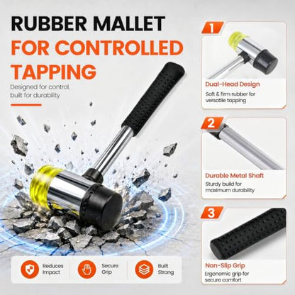 Floor Gap Fixer Tool Double 45° Suction Cup Flooring Repair Kit