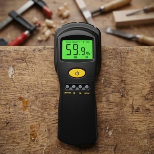 AS981 Wood Moisture Meter 2%-70% Non-Contact For Lumber Flooring Testing