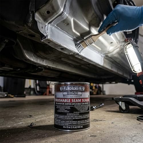 Barrier Bond - Brushable Seam Sealer, Quart Can with 30.4 Fluid Ounces
