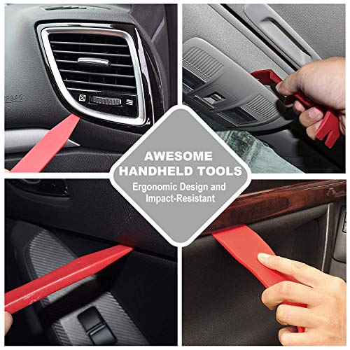 GLK Trim Removal Tool Pry Tool Kit - color: Red