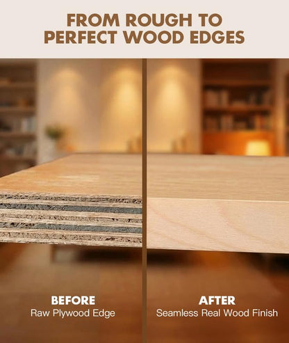 Birch Edge Banding 1-3/4 Inch x 100 Ft Preglued Iron on Wood Veneer Tape, Natural Birch Iron-On Veneer Edging, Flexible Hot Melt Adhesive Plywood Band Roll for Cabinet and Table Repair - color: Birch, size: 1-3/4 inch X 100 ft