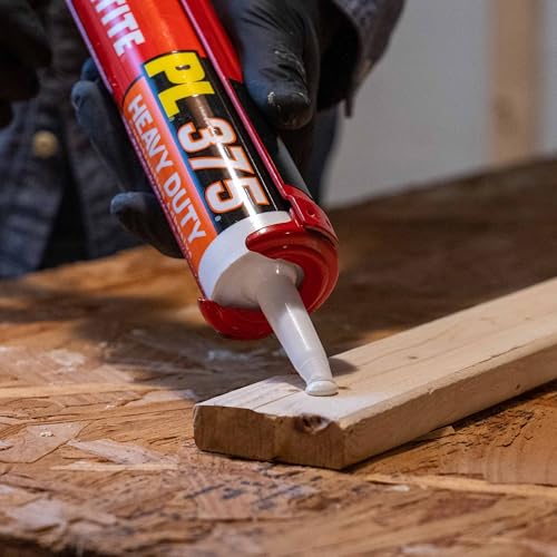 Loctite PL375 VOC Heavy Duty Construction Adhesive, 10 fl oz, Cartridge (12 Pack)