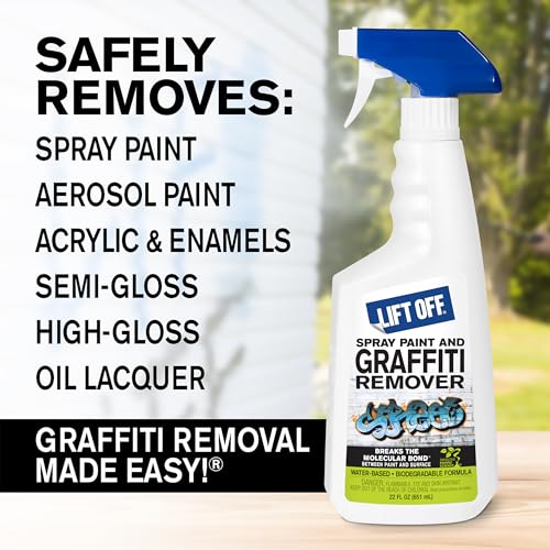 Lift Off Spray Paint & Graffiti Remover, 22 fl oz, 41101 - size: 22 Fl Oz (Pack of 1)
