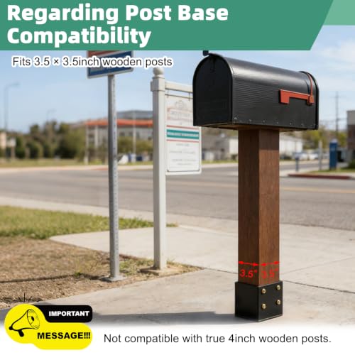 4x4 Post Base, Concealed Fastener Concrete Post Anchor,Elevated Post Base