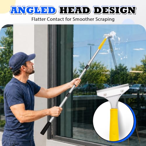 DIYSELF Scraper Tool 5.4 ft (65 in), Adjustable Floor Scraper