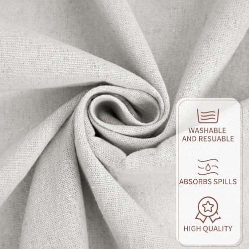 Canvas Drop Cloth for Painting Recycled Cotton 4 Pack,4x5ft - color: Natural, size: 4 x 5 ft