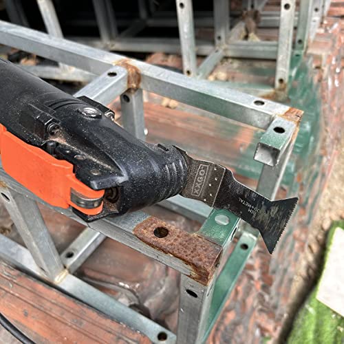 XXGO 4 Pcs Bi Metal Titanium Oscillating Multi Tool Blades - size: Bi Metal Titanium Multitool Blade - 4 Pcs