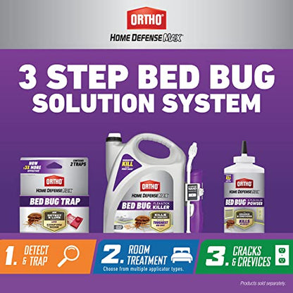 Ortho Home Defense Max Bed Bug Killer, Aerosol, 18 oz. (2-Pack) - color: Aerosol (2-pack)