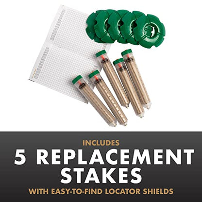 Spectracide Terminate Termite Detection & Killing Replacement Stakes, 5 Ct - size: 1 Pack, style: Stake Refill