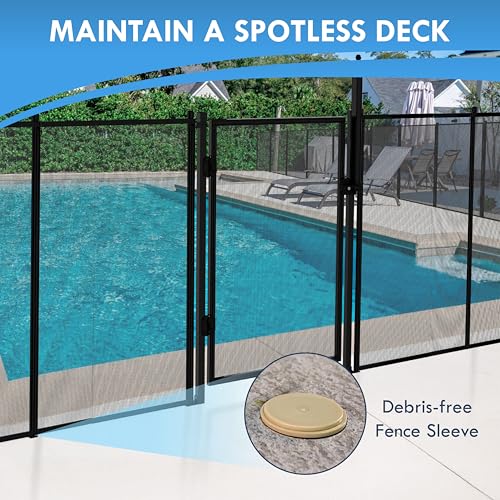 Pool Fence Hole Caps for 1-Inch Poles, Tan, 25 Pack - color: Tan