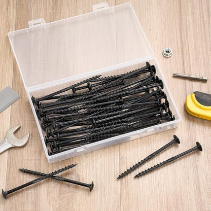 50 PCS #14 x 4” Lag Screws Heavy Duty Construction Screw - size: #14x4"