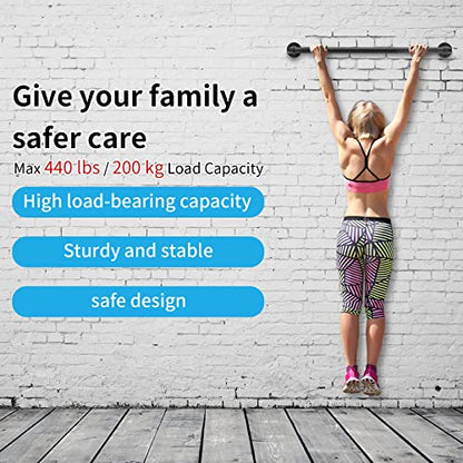 Wall Handrail 3FT/90CM,Industrial Staircase Railing 1.25 Inch Tube Diameter - size: 3 Feet