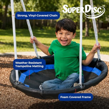 XDP Recreation SuperDisc Plus Safe-Arch Swing Set, Backyard Playground
