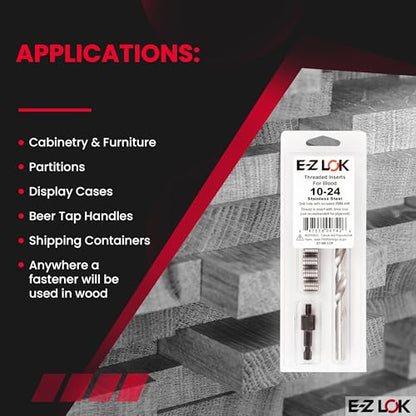 E-Z LOK 400-3-CR Thread Repair Kit, 400-3 - size: 10-24