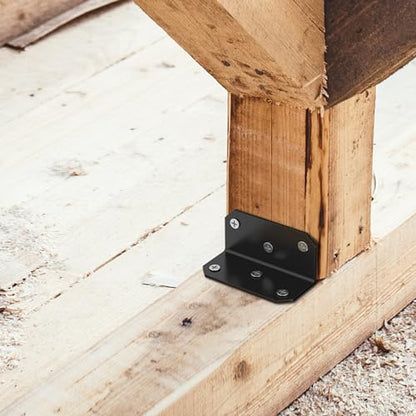 2x2X4 Inch Galvanized L Bracket for Wood (15pcs)