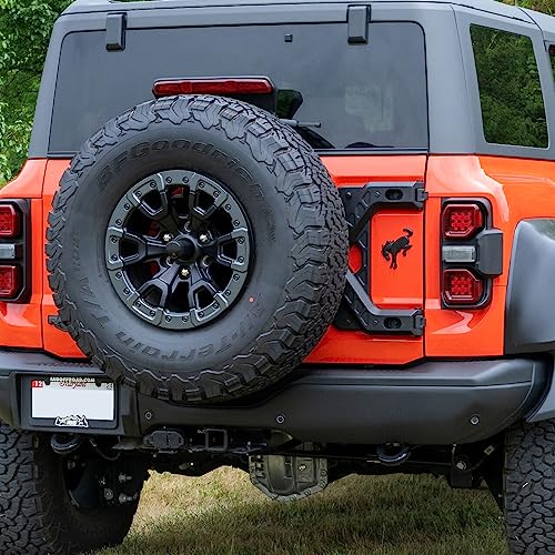 IAG X-Brace Tailgate Hinge Reinforcement for Ford Bronco Raptor 2022-2024+ - size: Raptor