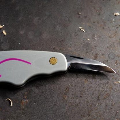 FLEXCUT Carving Tools Detail Jack | Ergonomic Wood Carving Knife with Ergonomic Aluminum Pistol Grip Style Handle to Minimize Hand Fatigue | JKN90 | Made in the USA - style: Detail Jack