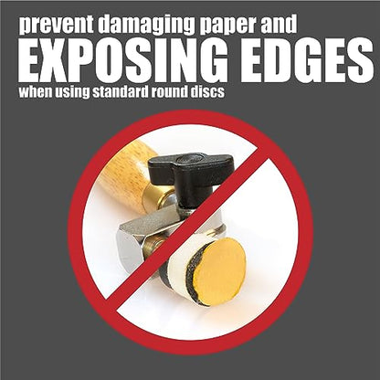 Keystone Flex Edge Gold 1 Inch Hook and Loop Sanding Discs 1 Inch 600 Grit - size: 1", style: 600 Grit
