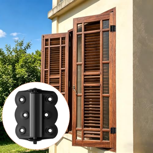 8Pcs Stainless Steel Spring Self Closing Door Hinges