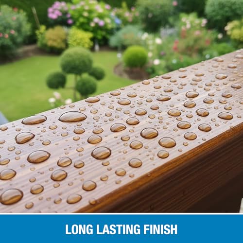 Rainguard Water Sealers Wood Sealer Spray, Penetrating Protection Against Water Damage, Rotting, and Stains, for All Wood Surfaces, Silane/Siloxane Waterproofer, Natural Finish, Ready to Use, 16 oz - size: 16 Fl Oz