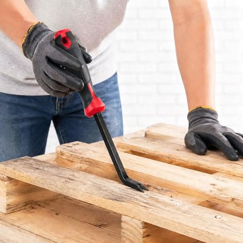NEWHOOK Heavy Duty Staple Remover Tool for Upholstery, Carpet & Wood
