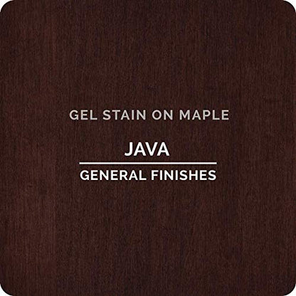 General Finishes Oil Base Gel Stain, 1 Quart, Java - color: Java, size: 1 Quart