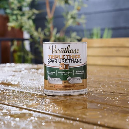 Varathane Triple Thick Semi-Gloss Spar Urethane - style: Semi-Gloss