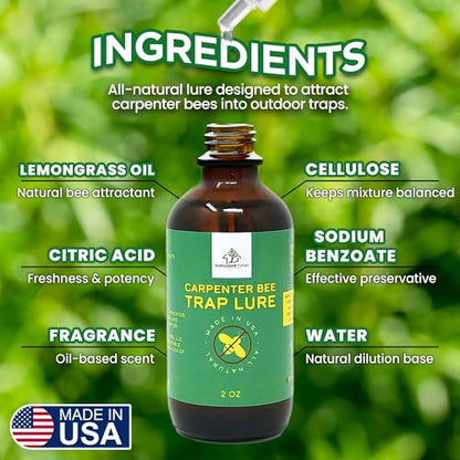 Donaldson Farms Carpenter Bee Attractant, 2oz - size: 2 Ounce - Carpenter Bee Attractant