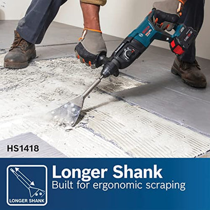 Bosch HS1418 5 In. x 11 In. SDS-plus® Bulldog™ Floor Scraper - size: 5-Inch