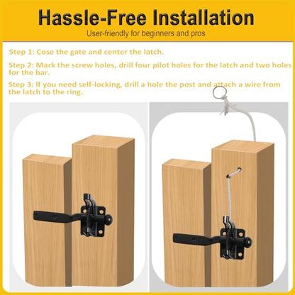 Anti Sag Fence Gate Kit Heavy Duty Gate Corner Brace Bracket - style: 1 Set