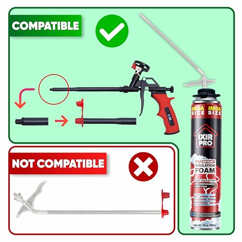 Spray Foam Insulation, 1 Pack x 30 oz, Expanding Foam Sealant Spray - size: 1 Pack