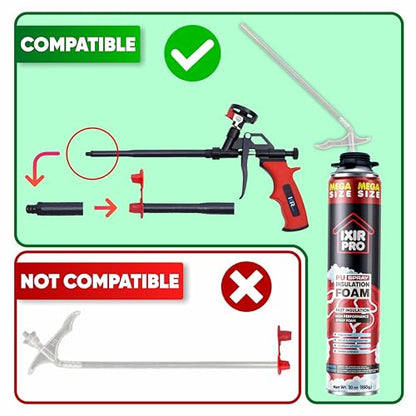 Spray Foam Insulation, 1 Pack x 30 oz, Expanding Foam Sealant Spray - size: 1 Pack