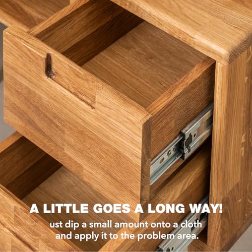 Wood Lubricant & Wood Wax for Drawers, Doors, Hinges - 3.5oz