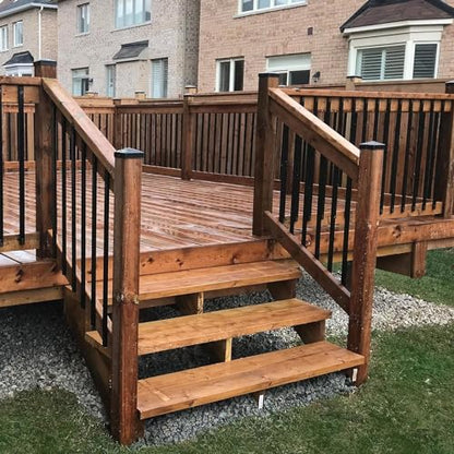 HZIU 26 Pack 32.25'' Rust-Resistant Deck Balusters,Deck Railing kit - size: 32.25 Inch