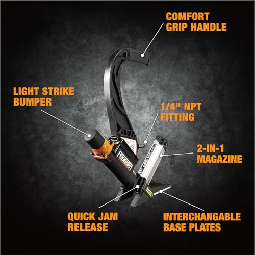 Freeman Lightweight Pneumatic 2-in-1 2" Flooring Nailer/Stapler | P50LSLW