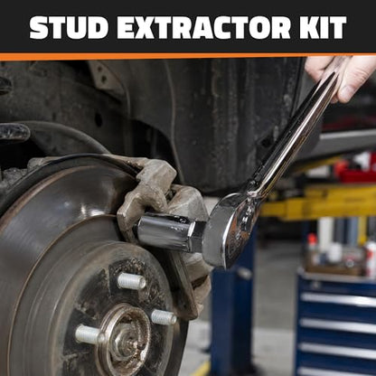 11PCS Bolt Extractor Set, Heavy Duty Screw & Stud Remover Kit - size: 11PCS