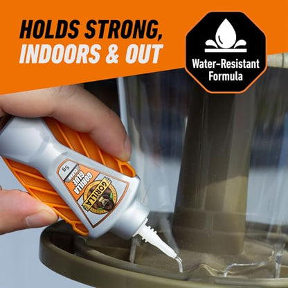 Gorilla Micro Precise Clear Glue, All Purpose, Polyurethane, 5g, 2-Pack - size: Micro Precise 5g, style: Micro Precise 2 Pack