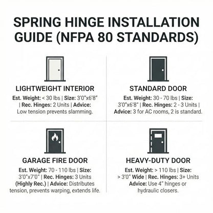 2 Pack 4 Inch Self Closing Door Hinges, Satin Nickel - color: 4" - Satin Nickel