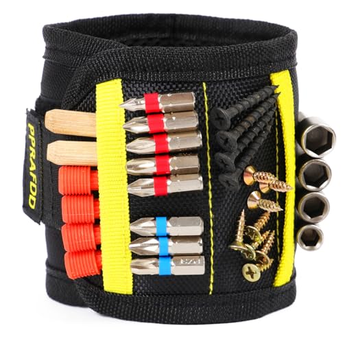 PPRAFDD Magnetic Wristband for Tools, Gift for Men Stocking Stuffers