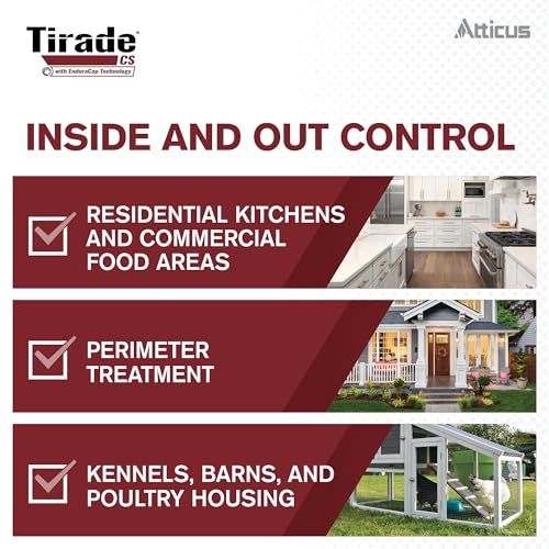 Atticus Tirade CS Insecticide (16oz) Long Lasting Indoor/Outdoor Control